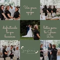 Equipo de Sofía's coordinando un evento